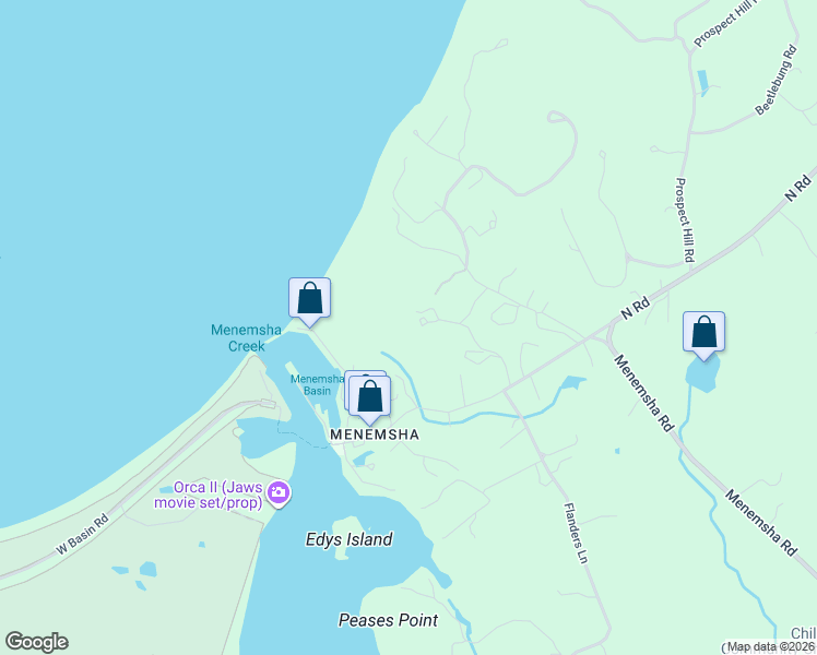 map of restaurants, bars, coffee shops, grocery stores, and more near 100 Beach Plum Lane in Chilmark