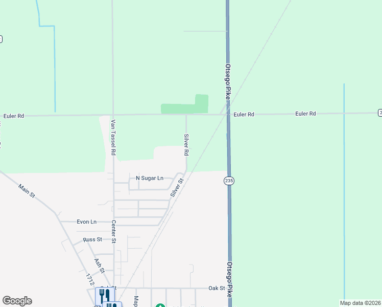 map of restaurants, bars, coffee shops, grocery stores, and more near 13888 Silver Street in Weston