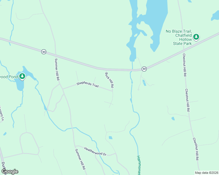 map of restaurants, bars, coffee shops, grocery stores, and more near 58 Shepherds Trail in Madison