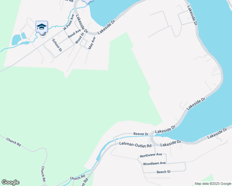 map of restaurants, bars, coffee shops, grocery stores, and more near in Harveys Lake
