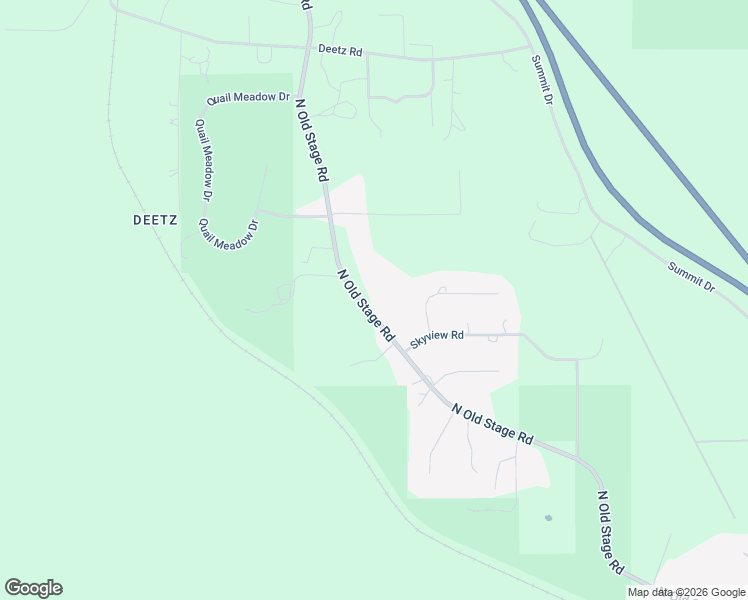 map of restaurants, bars, coffee shops, grocery stores, and more near 4608 North Old Stage Road in Mount Shasta