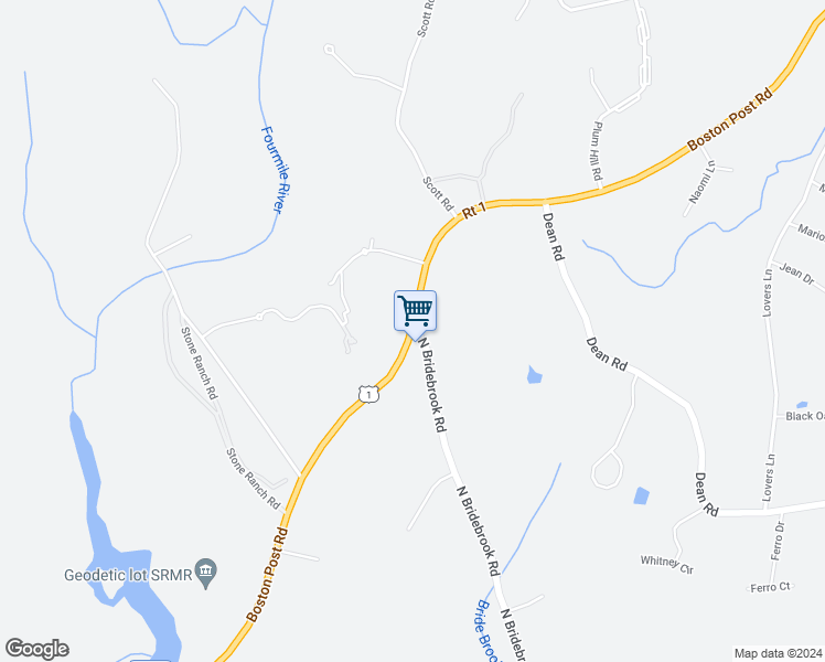 map of restaurants, bars, coffee shops, grocery stores, and more near in East Lyme