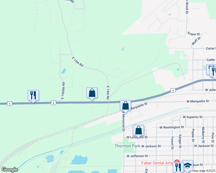 map of restaurants, bars, coffee shops, grocery stores, and more near 2903-2905 County Highway 42 in Ottawa