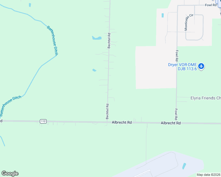 map of restaurants, bars, coffee shops, grocery stores, and more near 9249 Bechtel Road in Elyria