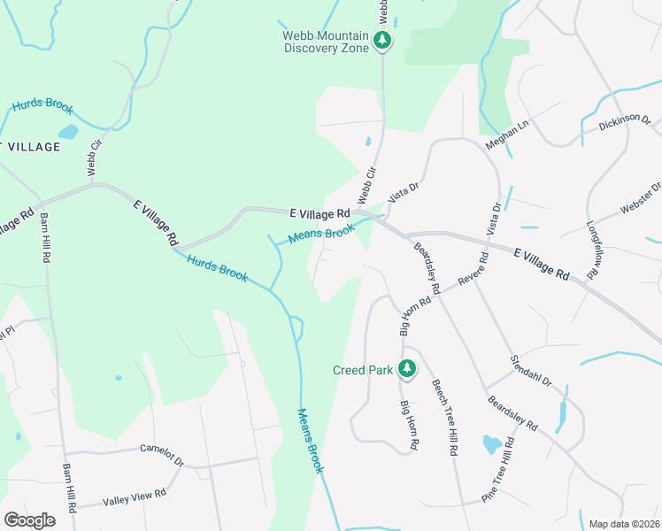 map of restaurants, bars, coffee shops, grocery stores, and more near 25 Block Farm Road in Monroe