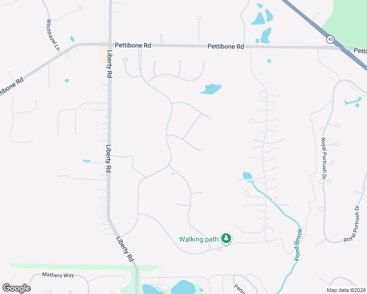 map of restaurants, bars, coffee shops, grocery stores, and more near 37094 Tidewater Drive in Solon