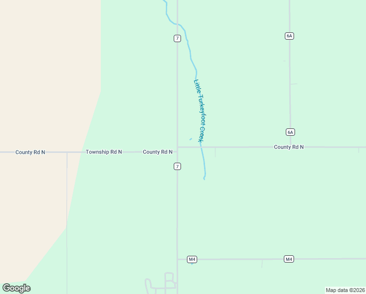 map of restaurants, bars, coffee shops, grocery stores, and more near 6981 County Road North in Napoleon