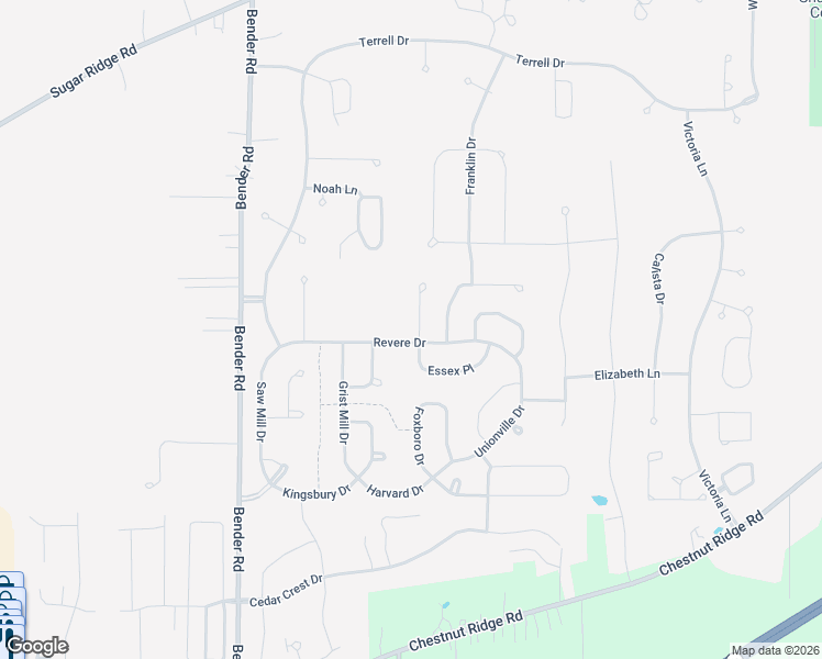 map of restaurants, bars, coffee shops, grocery stores, and more near 38181 Essex Place in North Ridgeville