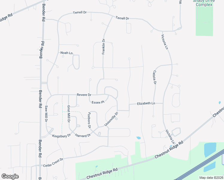 map of restaurants, bars, coffee shops, grocery stores, and more near 37993 Revere Drive in North Ridgeville