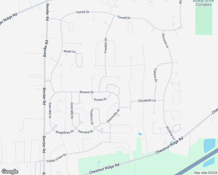 map of restaurants, bars, coffee shops, grocery stores, and more near 37993 Revere Drive in North Ridgeville
