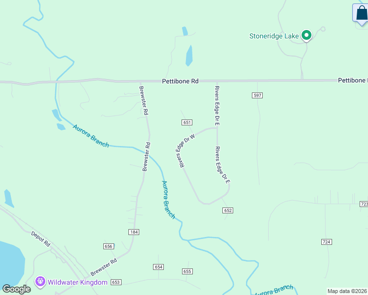 map of restaurants, bars, coffee shops, grocery stores, and more near 18845 Rivers Edge Drive West in Chagrin Falls
