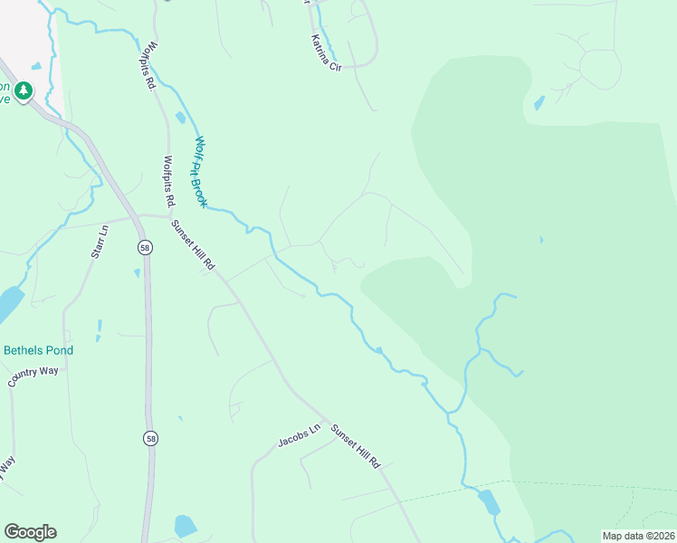 map of restaurants, bars, coffee shops, grocery stores, and more near 13 Aunt Pattys Lane West in Bethel