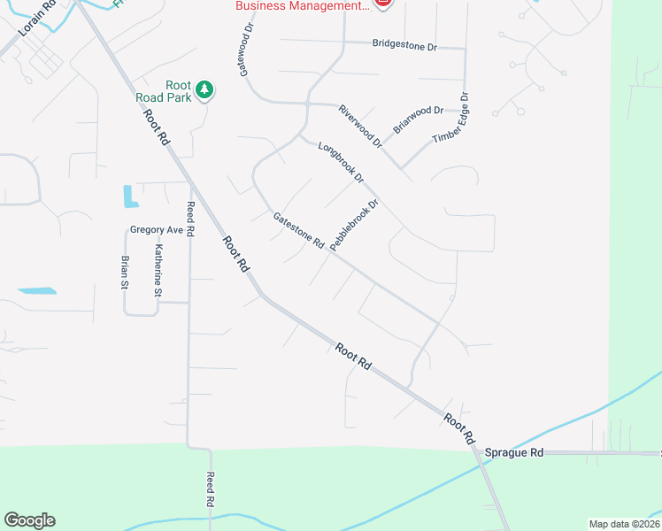 map of restaurants, bars, coffee shops, grocery stores, and more near 33110 Wren Haven Circle in North Ridgeville