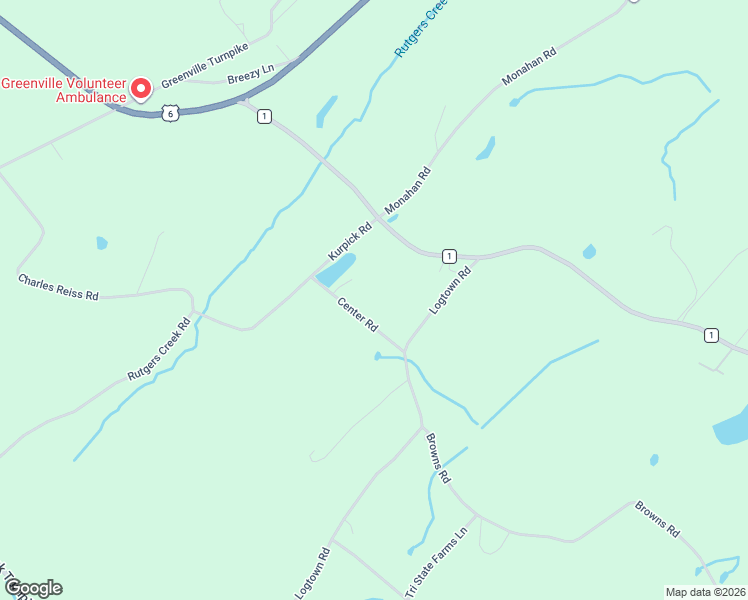 map of restaurants, bars, coffee shops, grocery stores, and more near 30 Center Road in Port Jervis