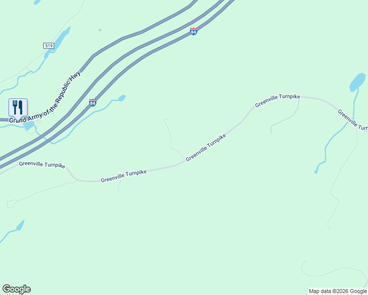 map of restaurants, bars, coffee shops, grocery stores, and more near 2086 Greenville Turnpike in Port Jervis