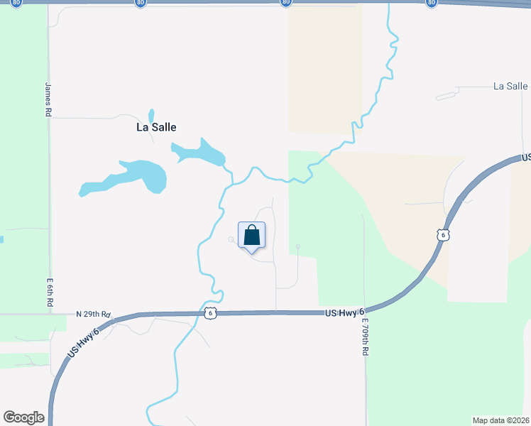 map of restaurants, bars, coffee shops, grocery stores, and more near 50 Brook View Drive in LaSalle