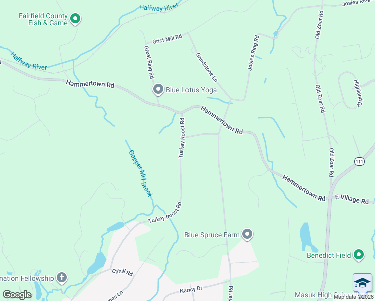 map of restaurants, bars, coffee shops, grocery stores, and more near 306 Turkey Roost Road in Monroe
