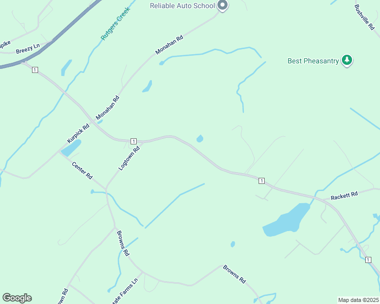 map of restaurants, bars, coffee shops, grocery stores, and more near 2685 County Road 1 in Port Jervis