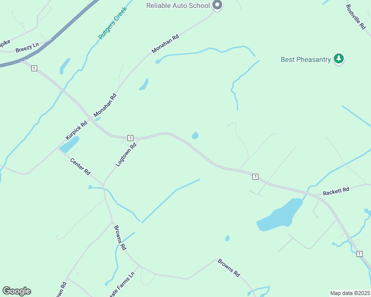 map of restaurants, bars, coffee shops, grocery stores, and more near 2685 County Road 1 in Port Jervis