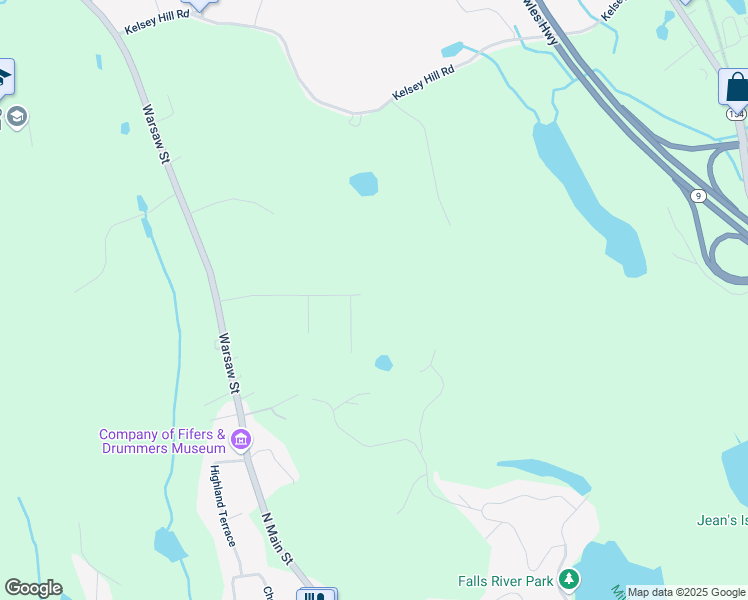 map of restaurants, bars, coffee shops, grocery stores, and more near 70 Stanwoll Hill Road in Deep River