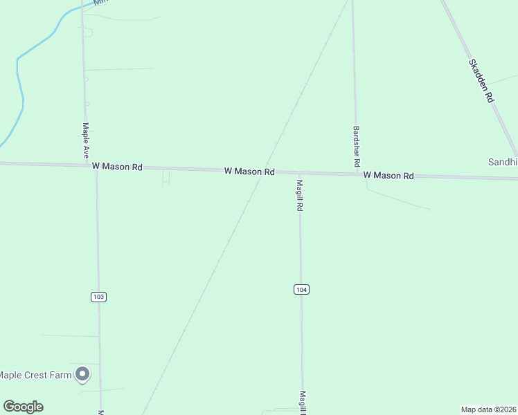 map of restaurants, bars, coffee shops, grocery stores, and more near 8802 Mason Rd in Castalia