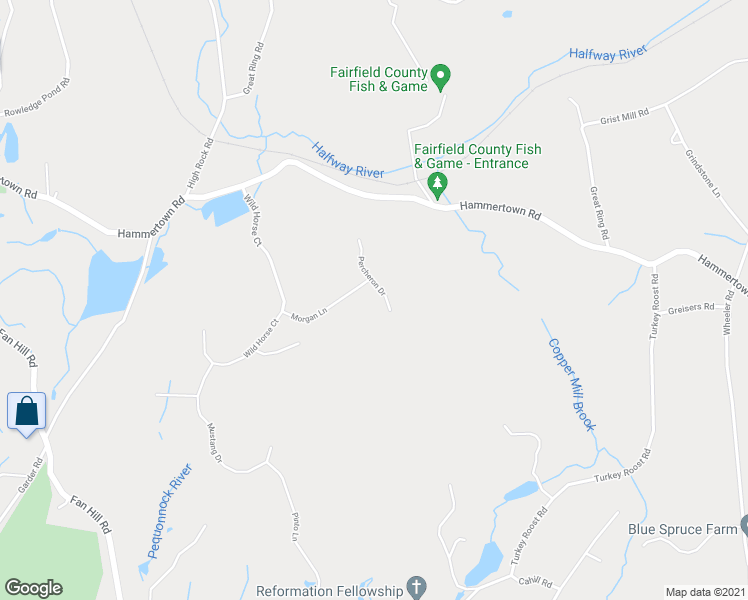 map of restaurants, bars, coffee shops, grocery stores, and more near 14 Percheron Drive in Monroe