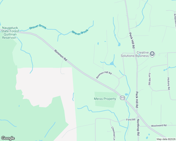 map of restaurants, bars, coffee shops, grocery stores, and more near 345 Rimmon Road in Woodbridge
