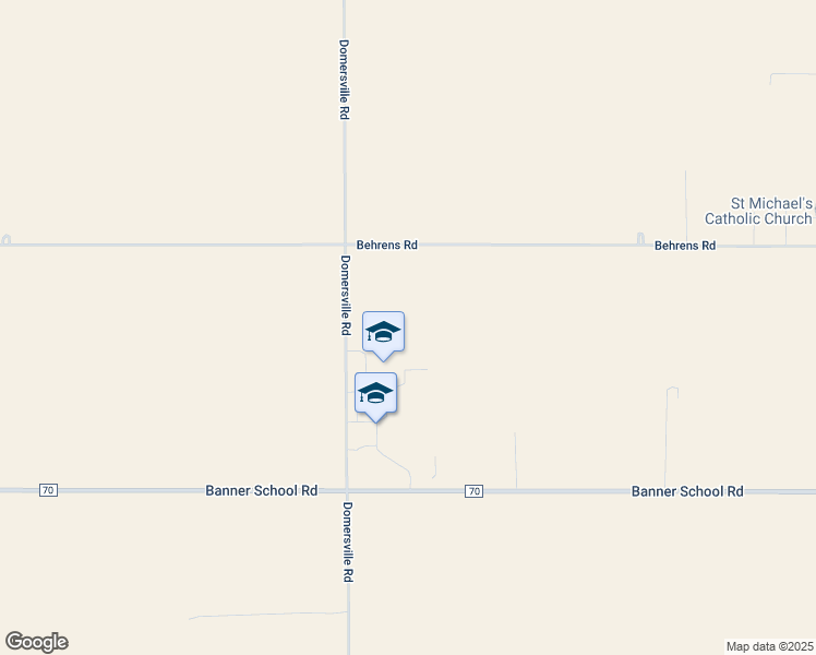 map of restaurants, bars, coffee shops, grocery stores, and more near 5751 Domersville Road in Defiance