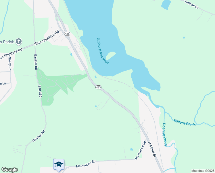 map of restaurants, bars, coffee shops, grocery stores, and more near Caputo Place in Lackawanna County