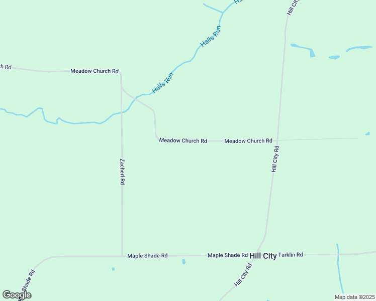 map of restaurants, bars, coffee shops, grocery stores, and more near 585-693 Meadow Church Road in Cranberry