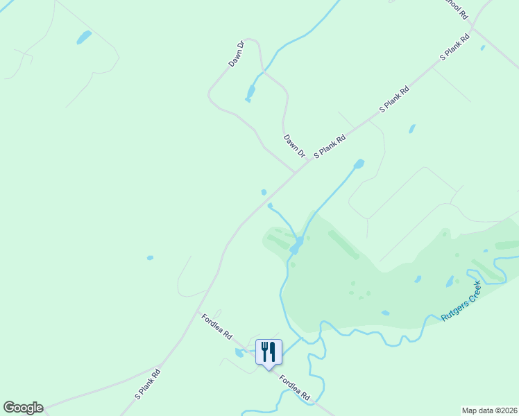 map of restaurants, bars, coffee shops, grocery stores, and more near 311 South Plank Road in Westtown