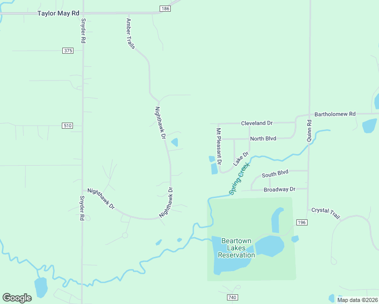 map of restaurants, bars, coffee shops, grocery stores, and more near 9605 Nighthawk Drive in Chagrin Falls