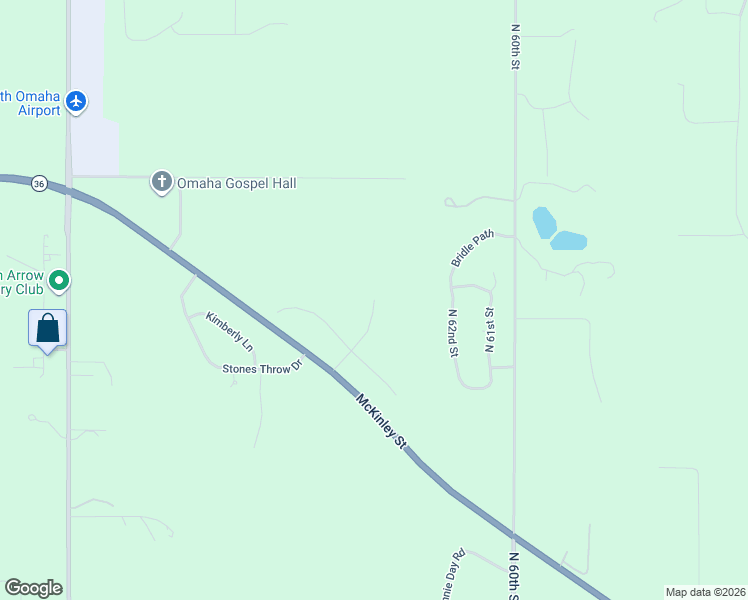 map of restaurants, bars, coffee shops, grocery stores, and more near 11148 Sleepy Hollow Lane in Omaha