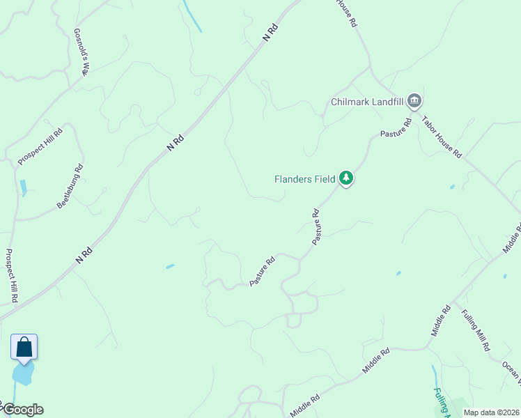 map of restaurants, bars, coffee shops, grocery stores, and more near 43 North Slope Lane in Chilmark