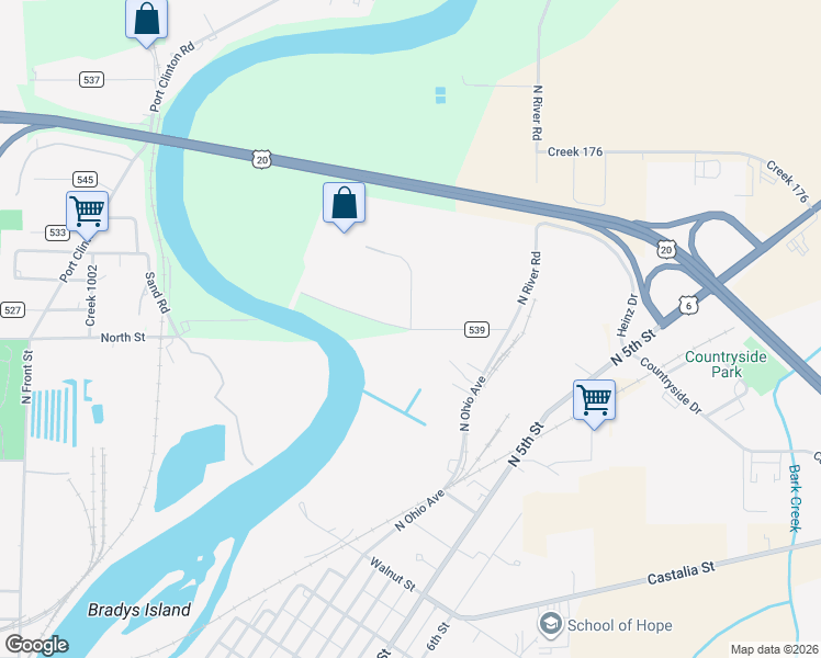 map of restaurants, bars, coffee shops, grocery stores, and more near 701 Bloom Road in Fremont