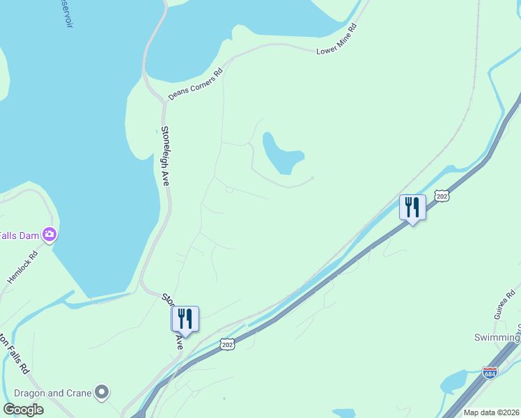 map of restaurants, bars, coffee shops, grocery stores, and more near 27 Meola Drive in Carmel Hamlet