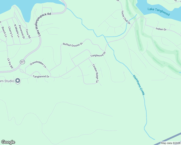 map of restaurants, bars, coffee shops, grocery stores, and more near 106 Wild Cherry Lane in Greentown