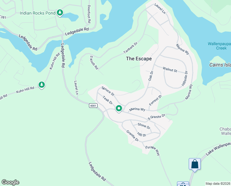 map of restaurants, bars, coffee shops, grocery stores, and more near 649 Hilltop Circle in Greentown