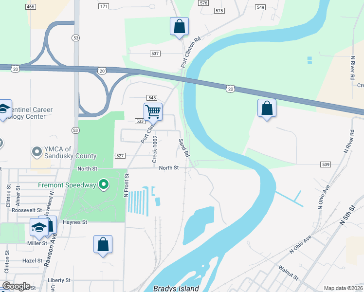 map of restaurants, bars, coffee shops, grocery stores, and more near 1448 Knobby Drive in Fremont