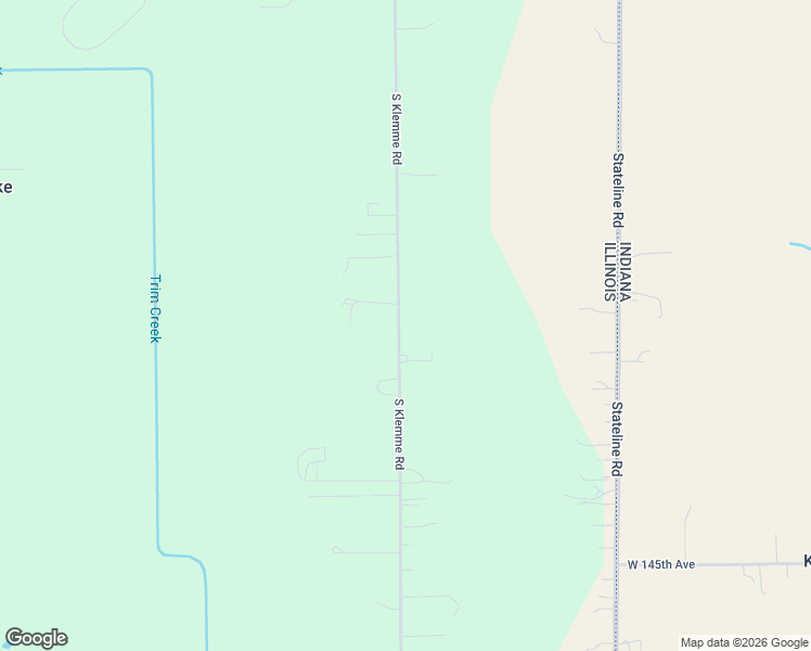 map of restaurants, bars, coffee shops, grocery stores, and more near 29105 South Klemme Road in Beecher