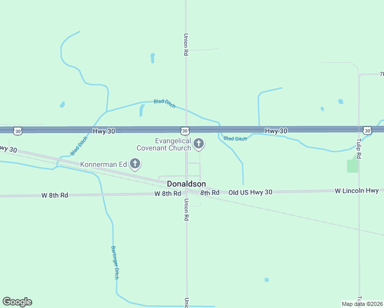 map of restaurants, bars, coffee shops, grocery stores, and more near 19966 Church Street in Plymouth