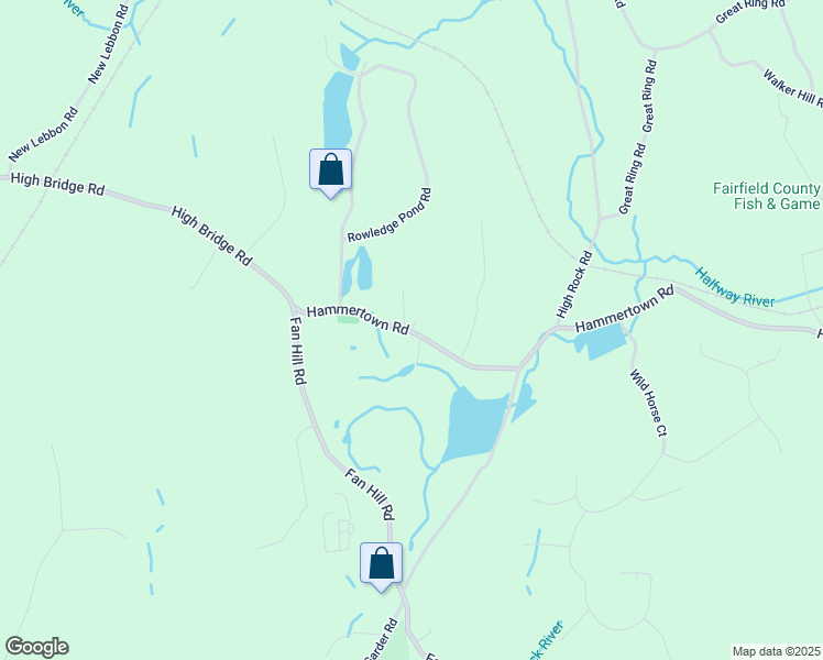 map of restaurants, bars, coffee shops, grocery stores, and more near 15 Lisa Drive in Monroe