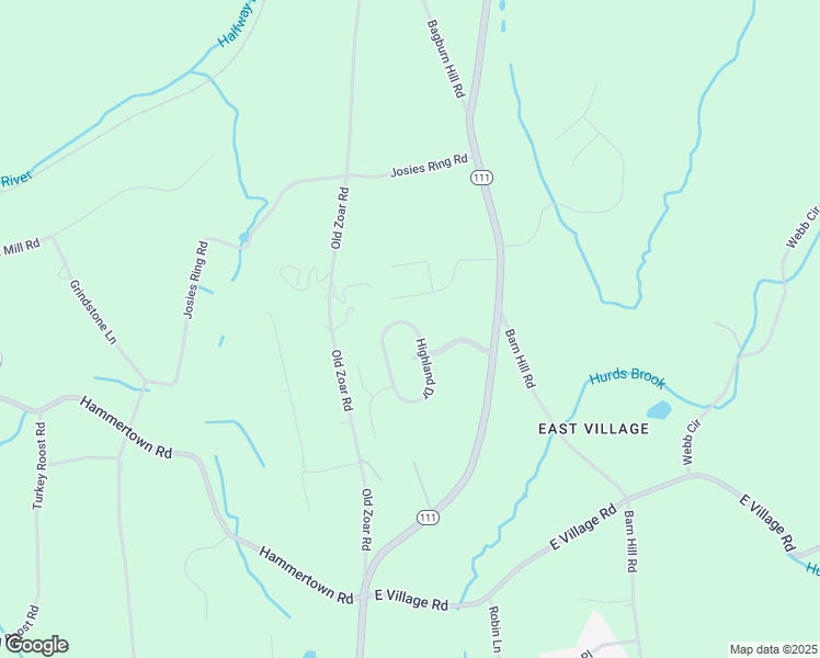 map of restaurants, bars, coffee shops, grocery stores, and more near 142 Highland Drive in Monroe