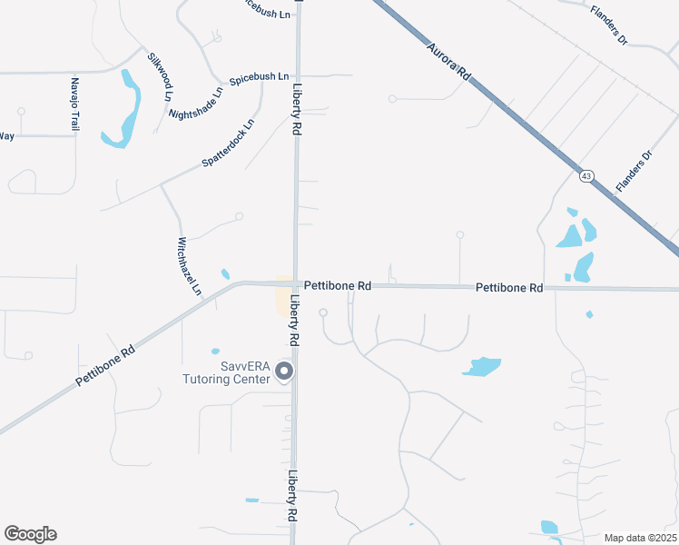 map of restaurants, bars, coffee shops, grocery stores, and more near 36505 Pettibone Road in Solon