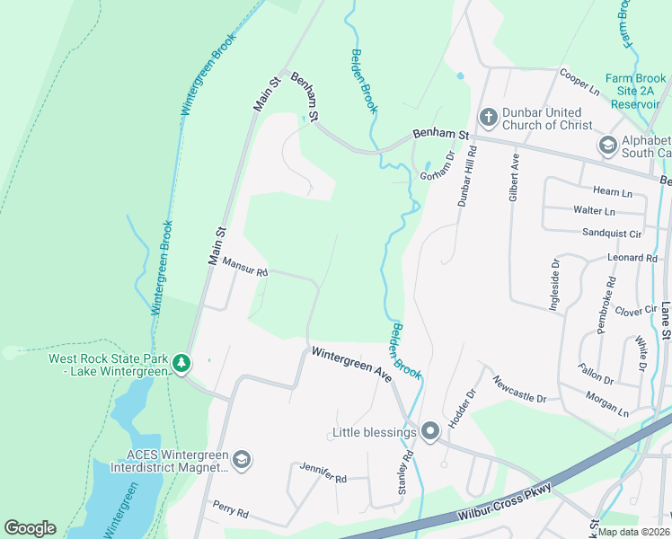map of restaurants, bars, coffee shops, grocery stores, and more near 105 Building Brook Road in Hamden