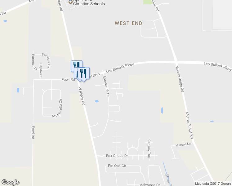 map of restaurants, bars, coffee shops, grocery stores, and more near 146 Cheshire Drive in Elyria