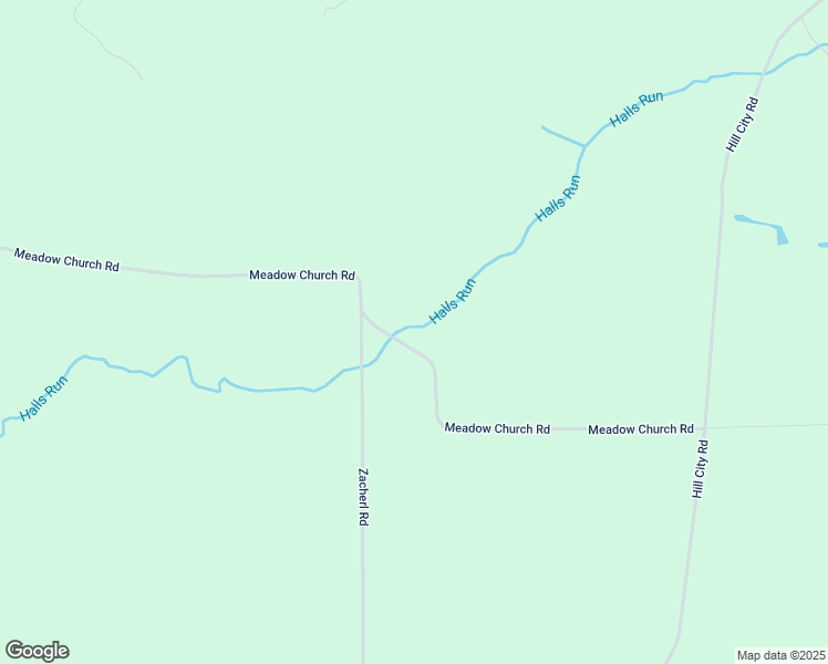 map of restaurants, bars, coffee shops, grocery stores, and more near 585 Meadow Church Road in Cranberry