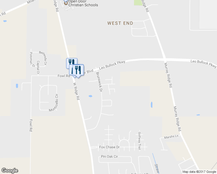 map of restaurants, bars, coffee shops, grocery stores, and more near 133 Cheshire Drive in Elyria