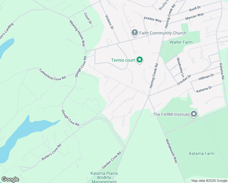 map of restaurants, bars, coffee shops, grocery stores, and more near 8 Young Street in Edgartown