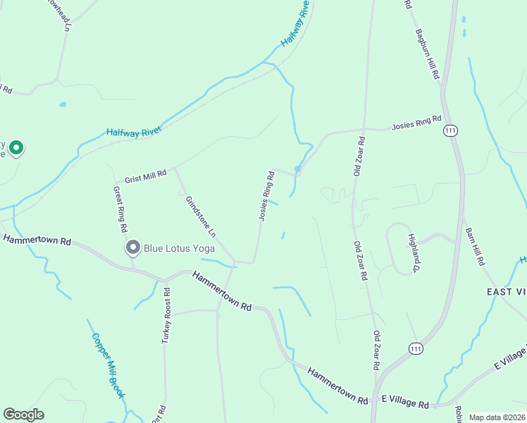 map of restaurants, bars, coffee shops, grocery stores, and more near 42 Josies Ring Road in Monroe